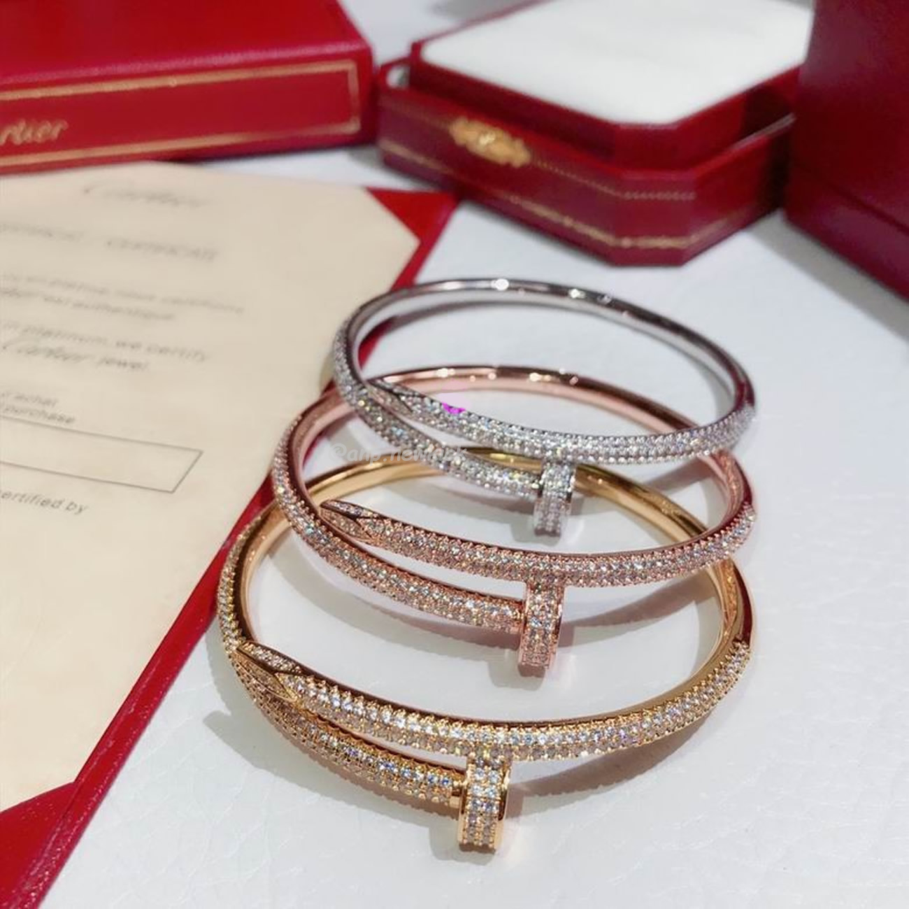 Cartier Bracelet Juste Un Clou Bracelet 18k Rose Gold (1) - newkick.vip